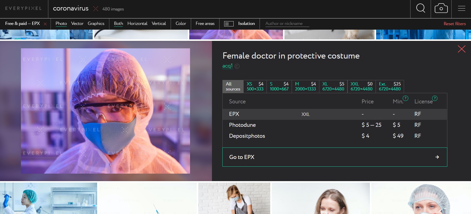 Paid images for free